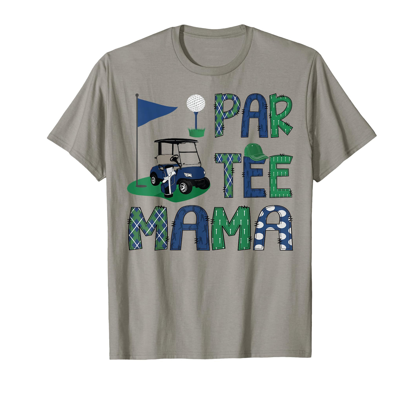 Par-Tee Mama Golf Lover Birthday Party Family Matching T-Shirt