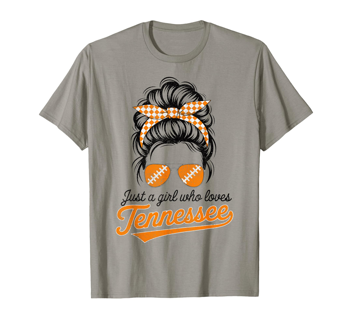Just a Girl Who Loves Tennessee Tennessee Women Girls Moms T-Shirt