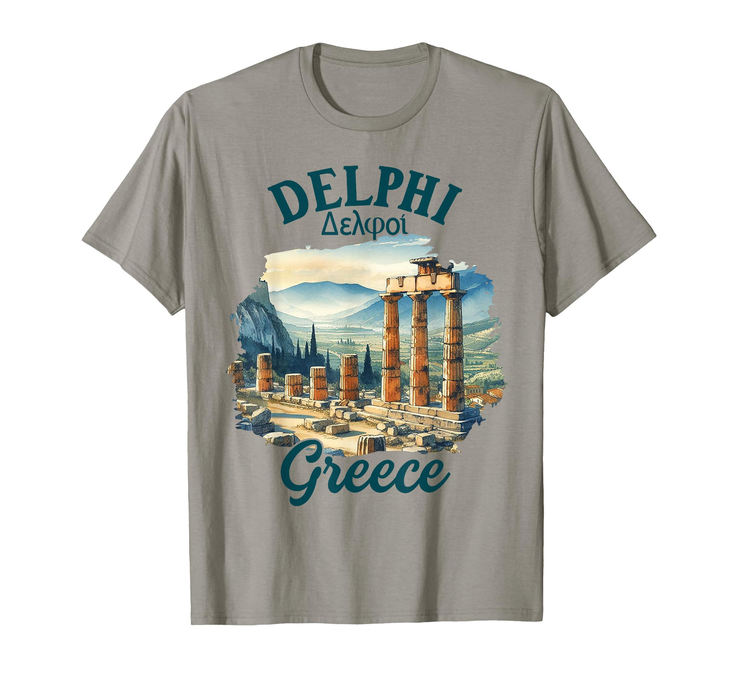 Delphi Greece Traveling Trip Greek Meet Me In Delphi T-Shirt