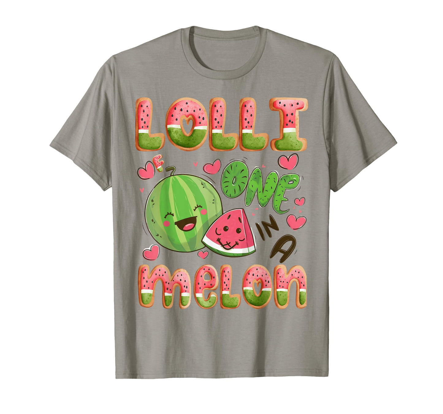 Lolli Of One In A Melon 1St Birthday Watermelon Bday Party T-Shirt
