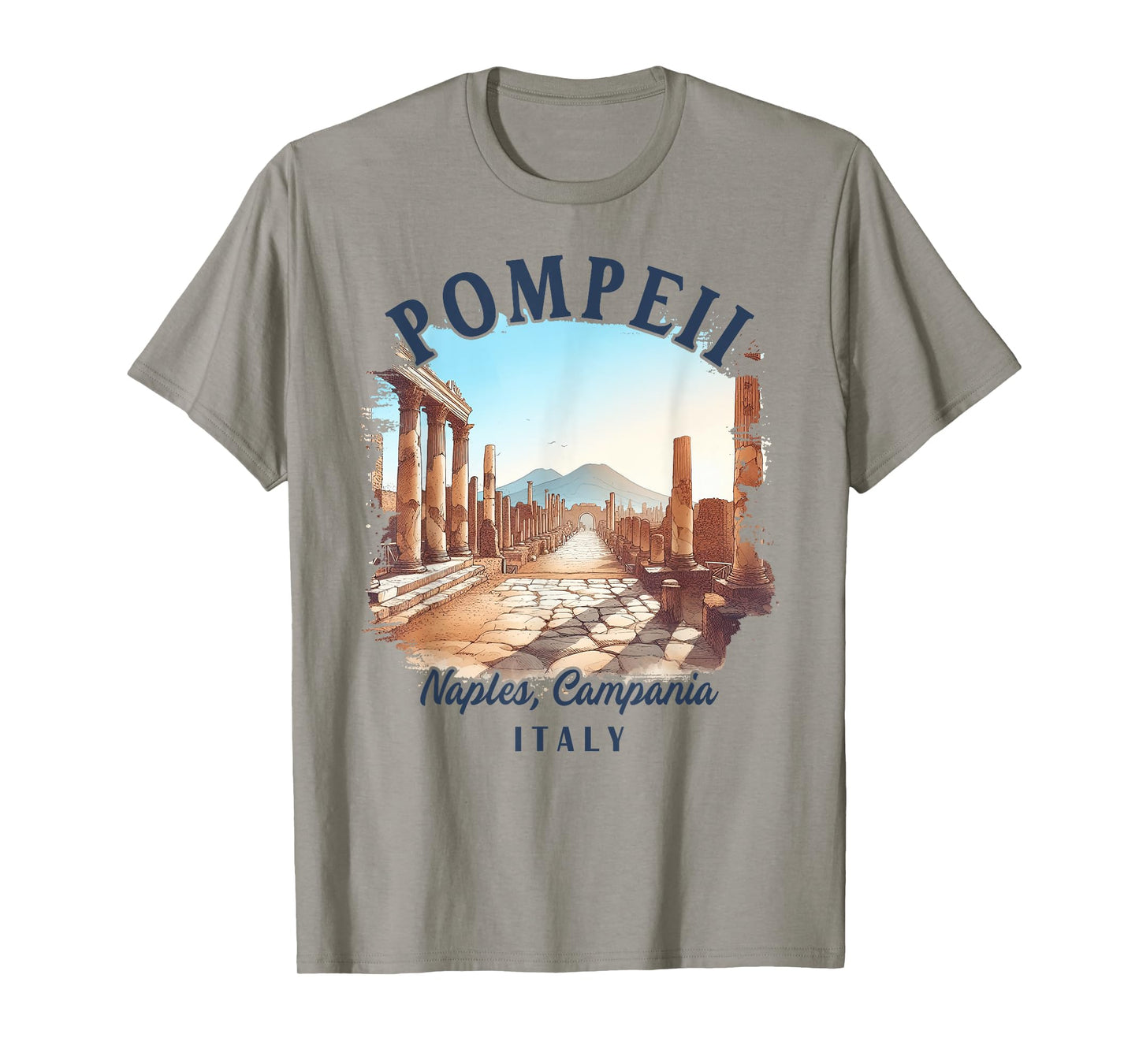 Pompeii Italy Traveling Meet Me In Pompeii Naples Italy T-Shirt