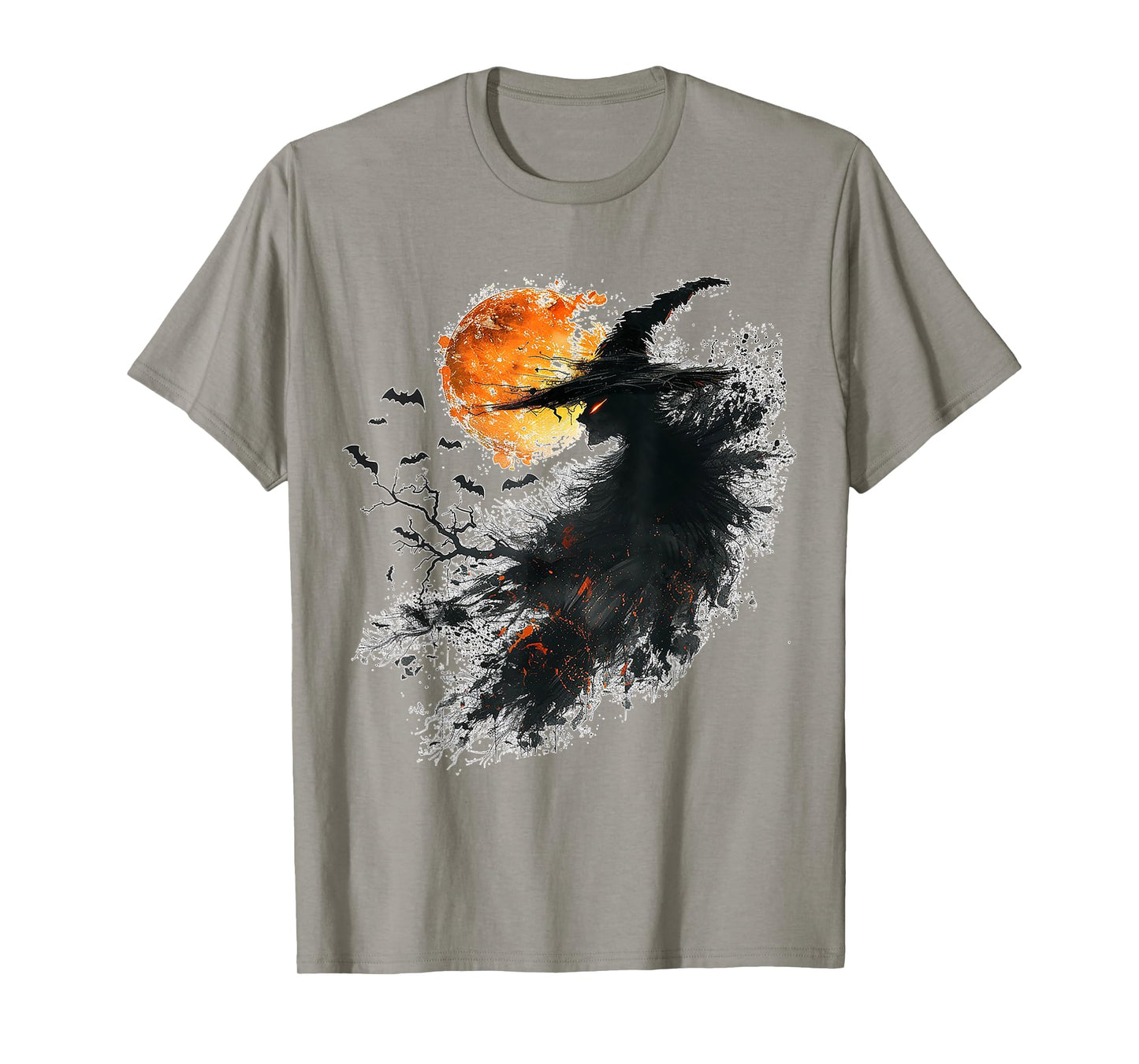 Witch Costume Halloween Graphic Art Witch T-Shirt
