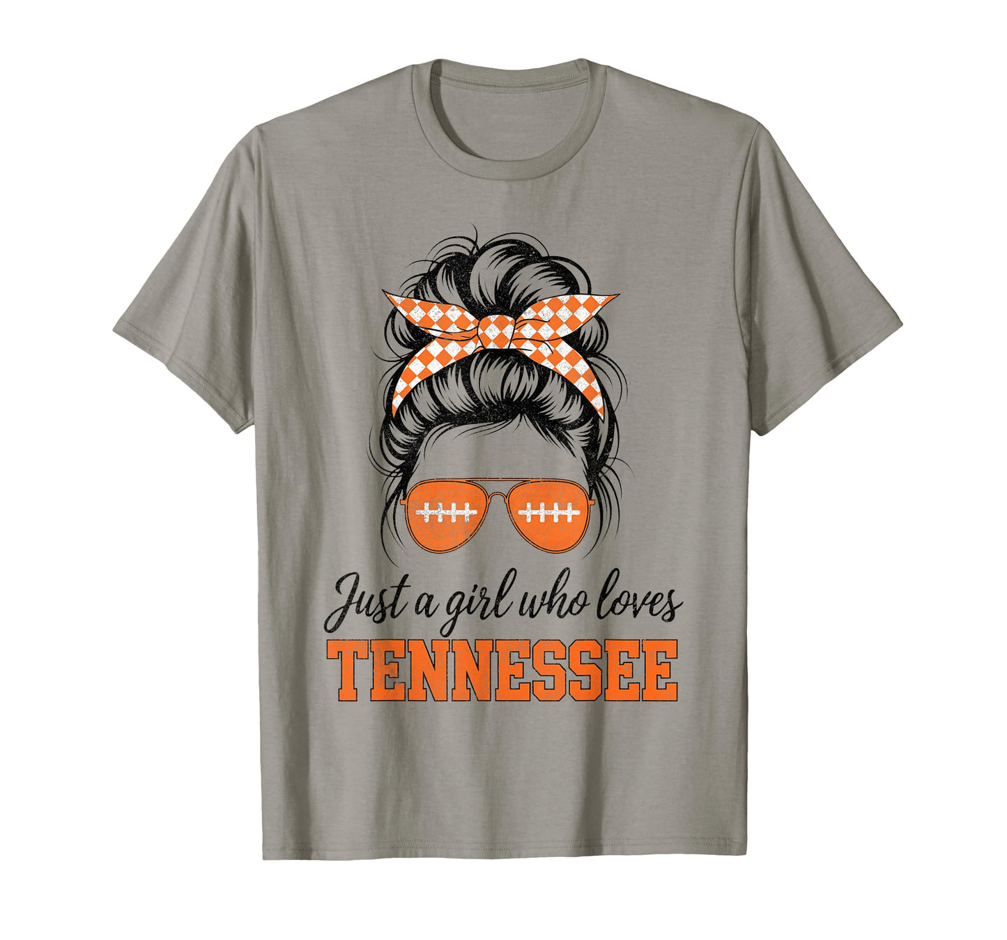 Just a Girl Who Loves Tennessee Tennessee Women Girls Moms T-Shirt