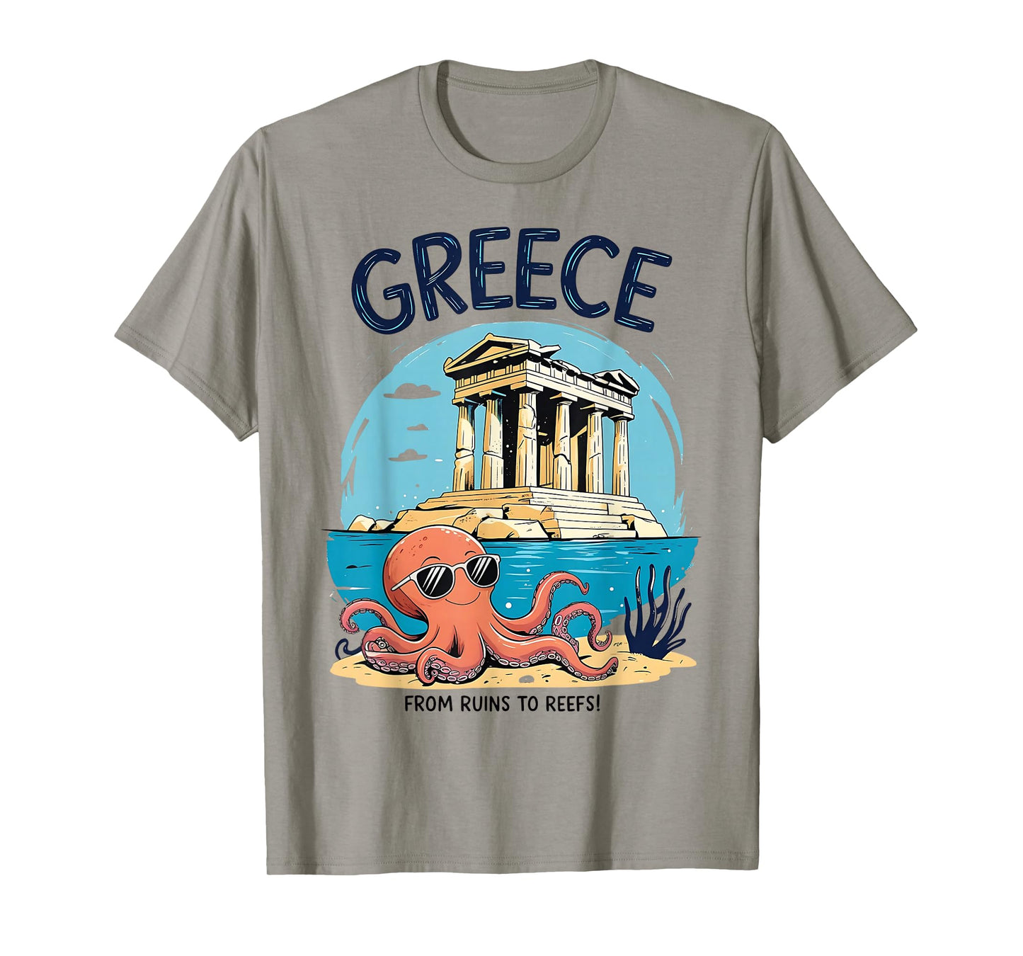 Kids Souvenir from Greece Athens Greek Family Ideas Girls T-Shirt