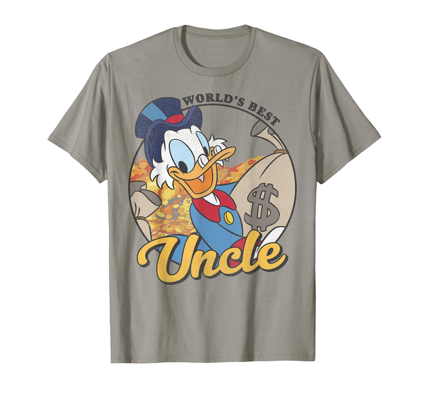 Disney DuckTales Scrooge McDuck World's Best Uncle T-Shirt