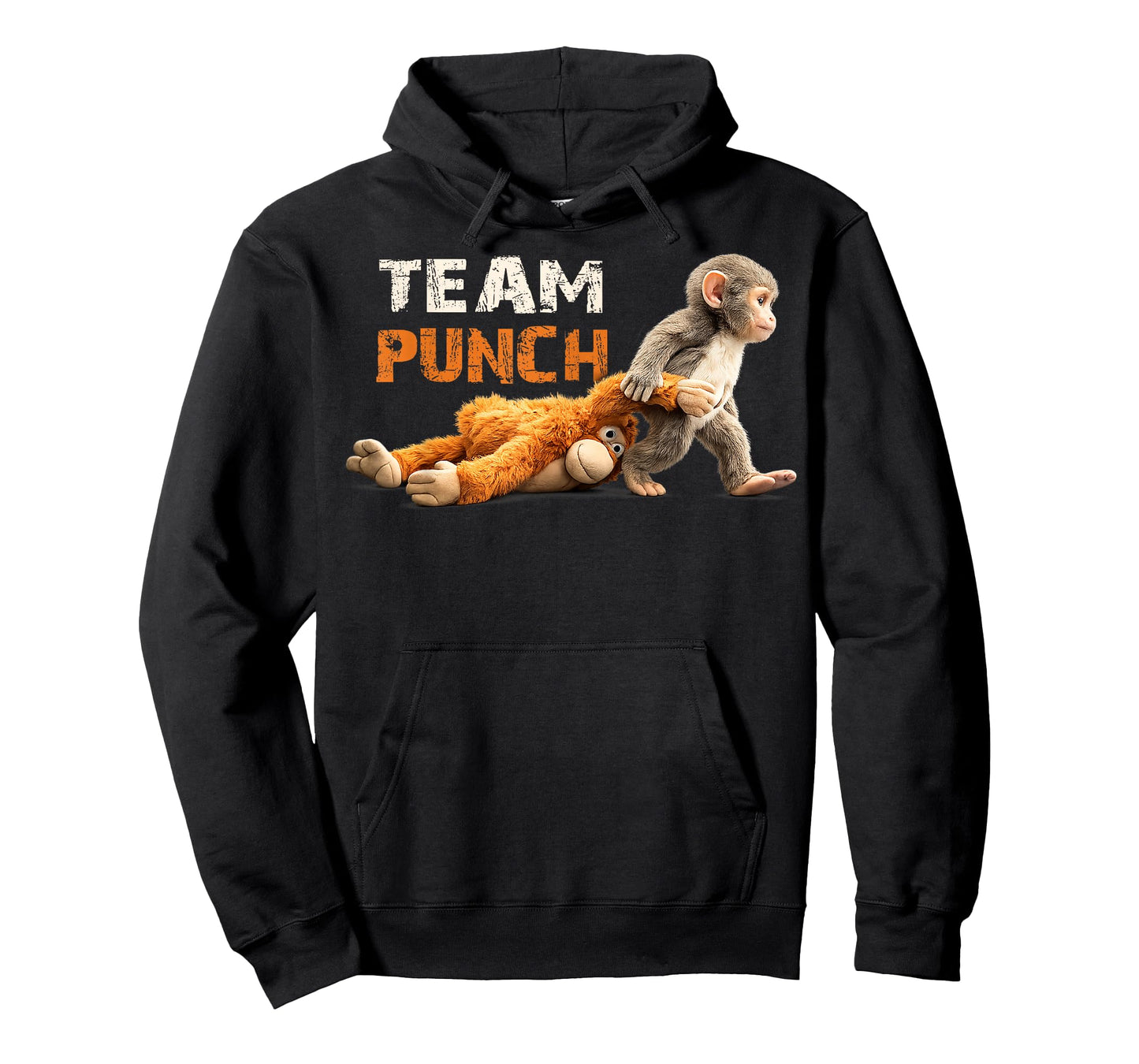 Baby Monkey Punch Team Punch Cute Animal Lover T-Shirt
