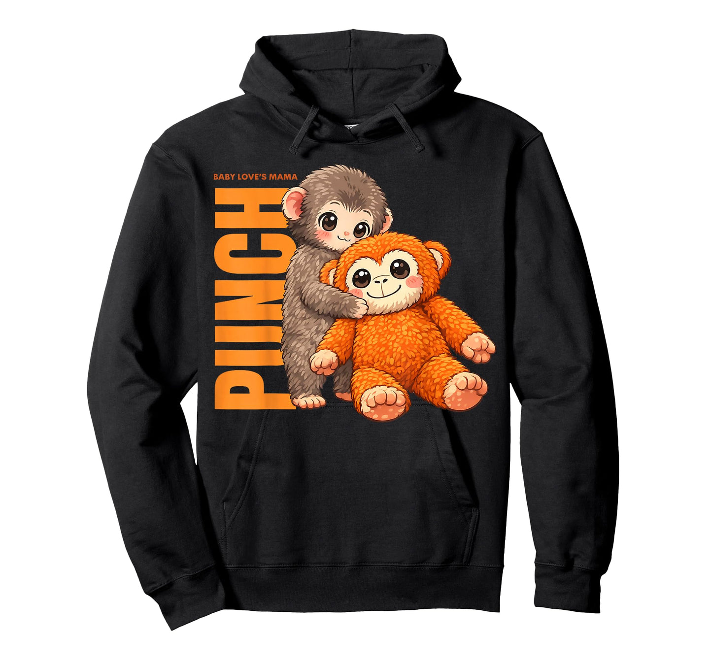Cute Baby's Love Mama Punch Monkey T-Shirt