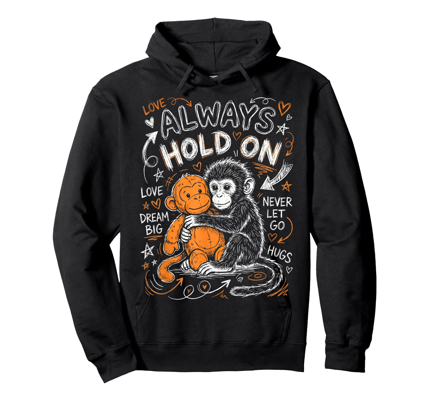 Punch Monkey Cute Baby Funny Animal T-Shirt