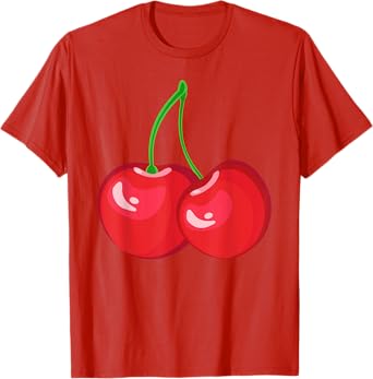 Cherry T-Shirt Cherry Costume Shirt T-Shirt