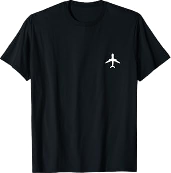 Aviation Geek Airplane Pilot Dad Husband | Father's Day Xmas T-Shirt