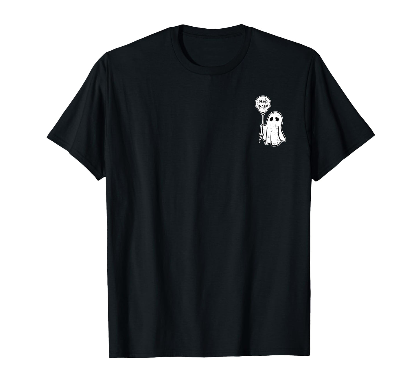 Ghost Dead Inside Halloween Costume Funny Ghoul Spirit T-Shirt