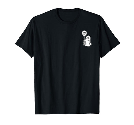Ghost Dead Inside Halloween Costume Funny Ghoul Spirit T-Shirt