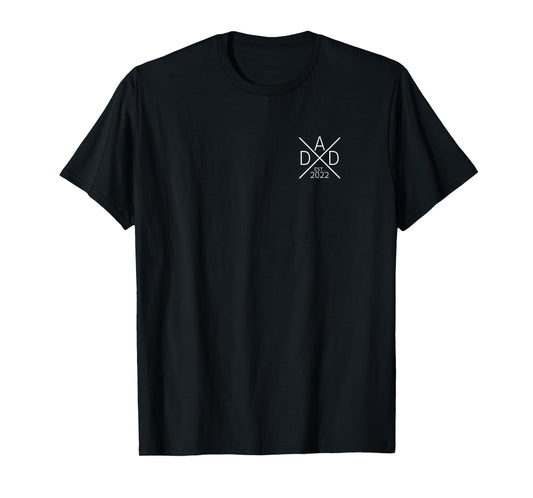 Proud Parents Matching Mom and Dad Est. Father 2022 Dad Est. 2022 Dad 2022 T-Shirt