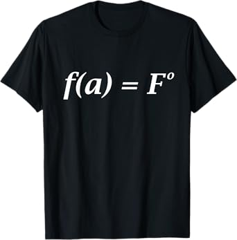 Fa Fo Math Equation T-Shirt