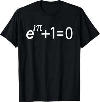 Euler's Identity The Most Beautiful Math Equation T-Shirt T-Shirt