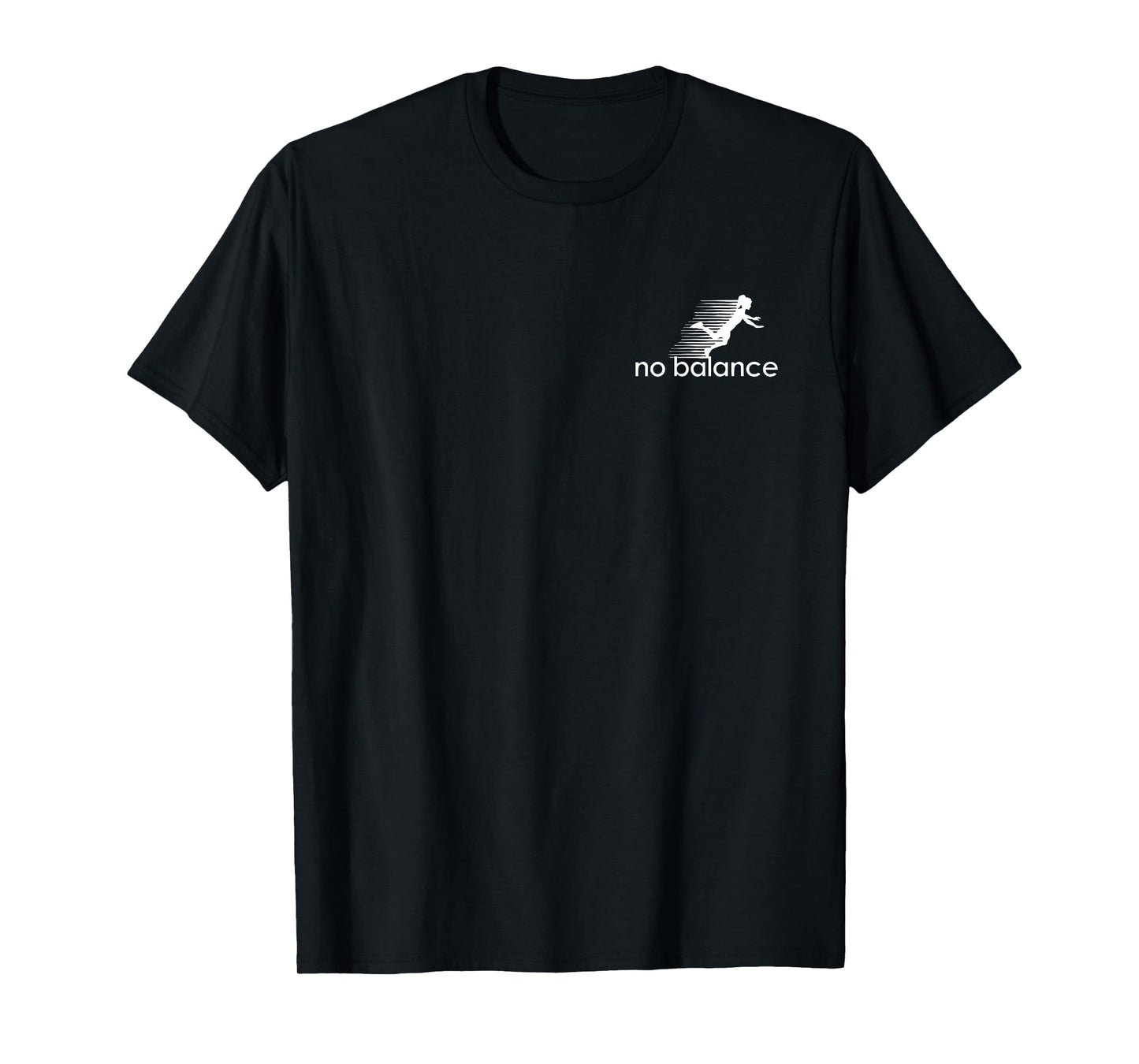 No Balance Girl - Funny Parody Design for Sports and Humor T-Shirt