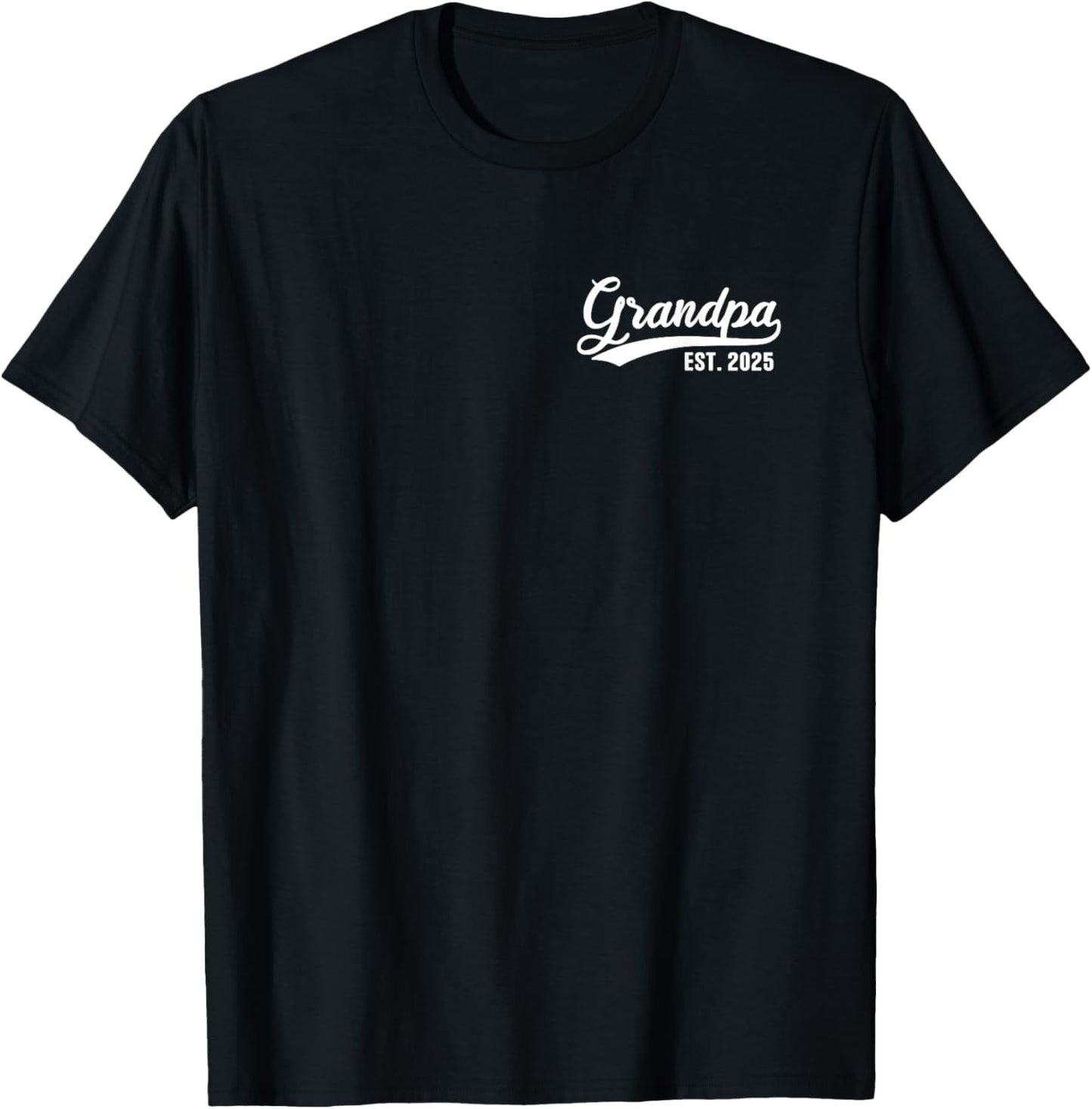 Grandpa 2025 Grandfather Est. 2025 Grandpa Est 2025 T-Shirt