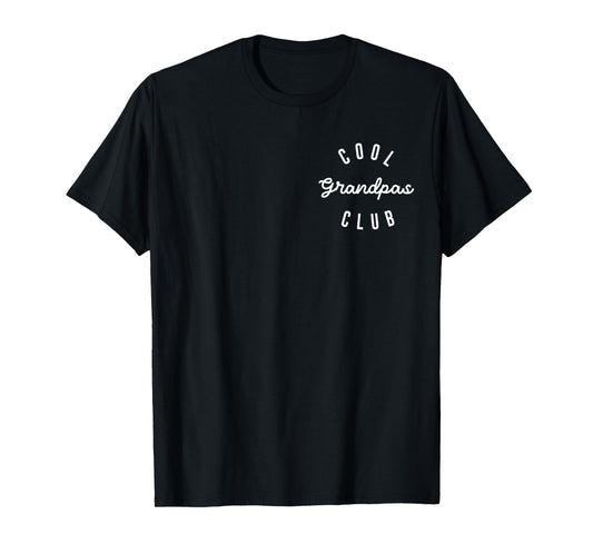 Mens Cool Grandpas Club, Father's Day Best Cool Grandpa T-Shirt