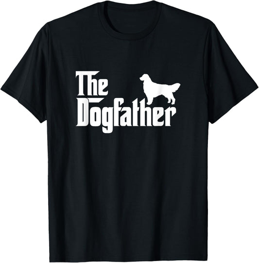 Labrador Golden Retriever - The DogFather Father's Day T-Shirt