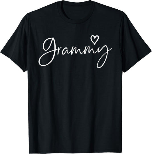 Grammy Gifts For Women Grandma Heart Mother's Day Grammy T-Shirt