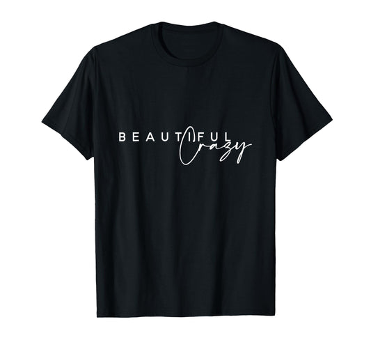 Crazy Women Beautiful Country Music Girl T-Shirt