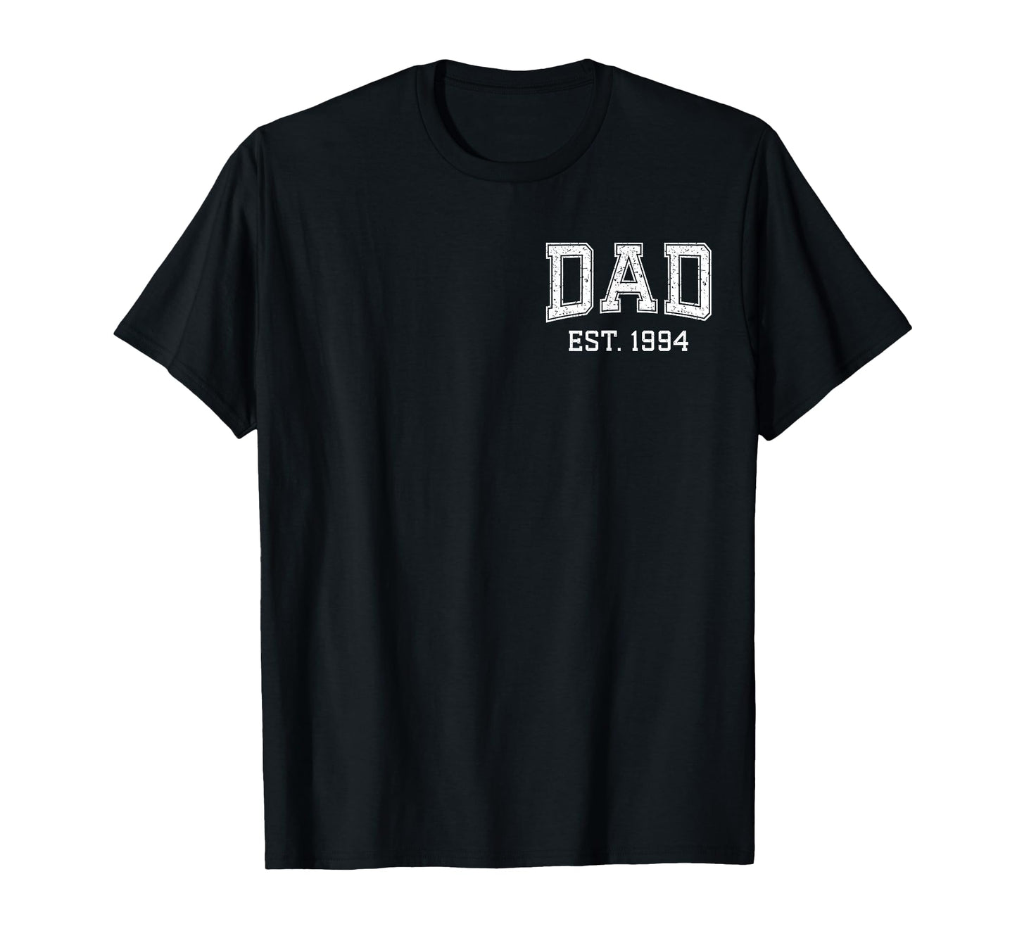 Dad Est 1994 Custom Dad Personalized Fathers Day Customized T-Shirt