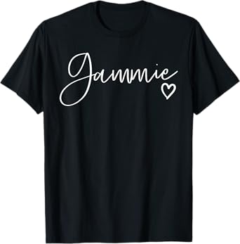 Gammie Gifts For Women Grandma Heart Mother's Day Gammie T-Shirt