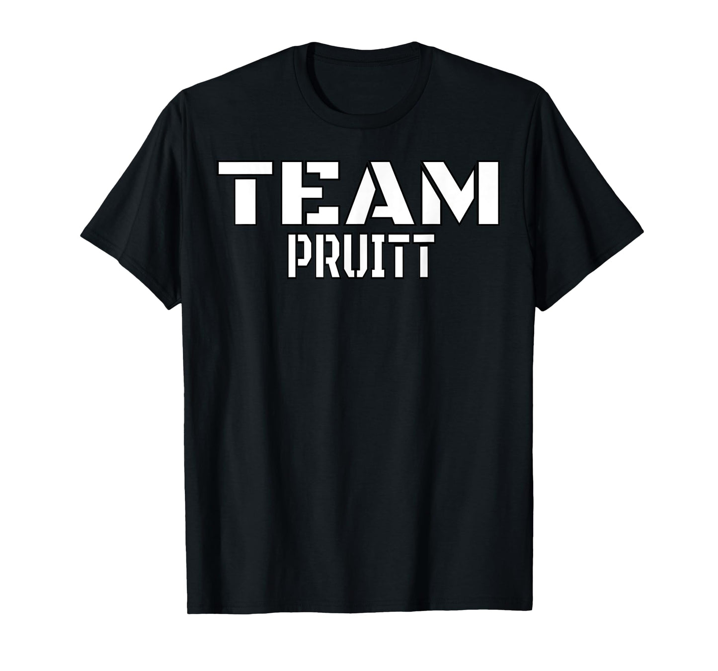 Team Pruitt Unique Personalized Matching Family T-Shirt