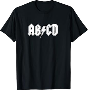 ABCD ADCD Parody T Shirt T-Shirt