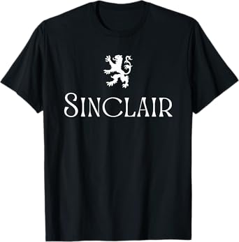 Sinclair Clan Scottish Family Name Scotland Heraldry T-Shirt