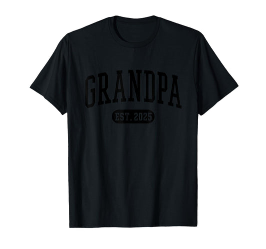 Grandpa Est. 2025 Vintage T-Shirt