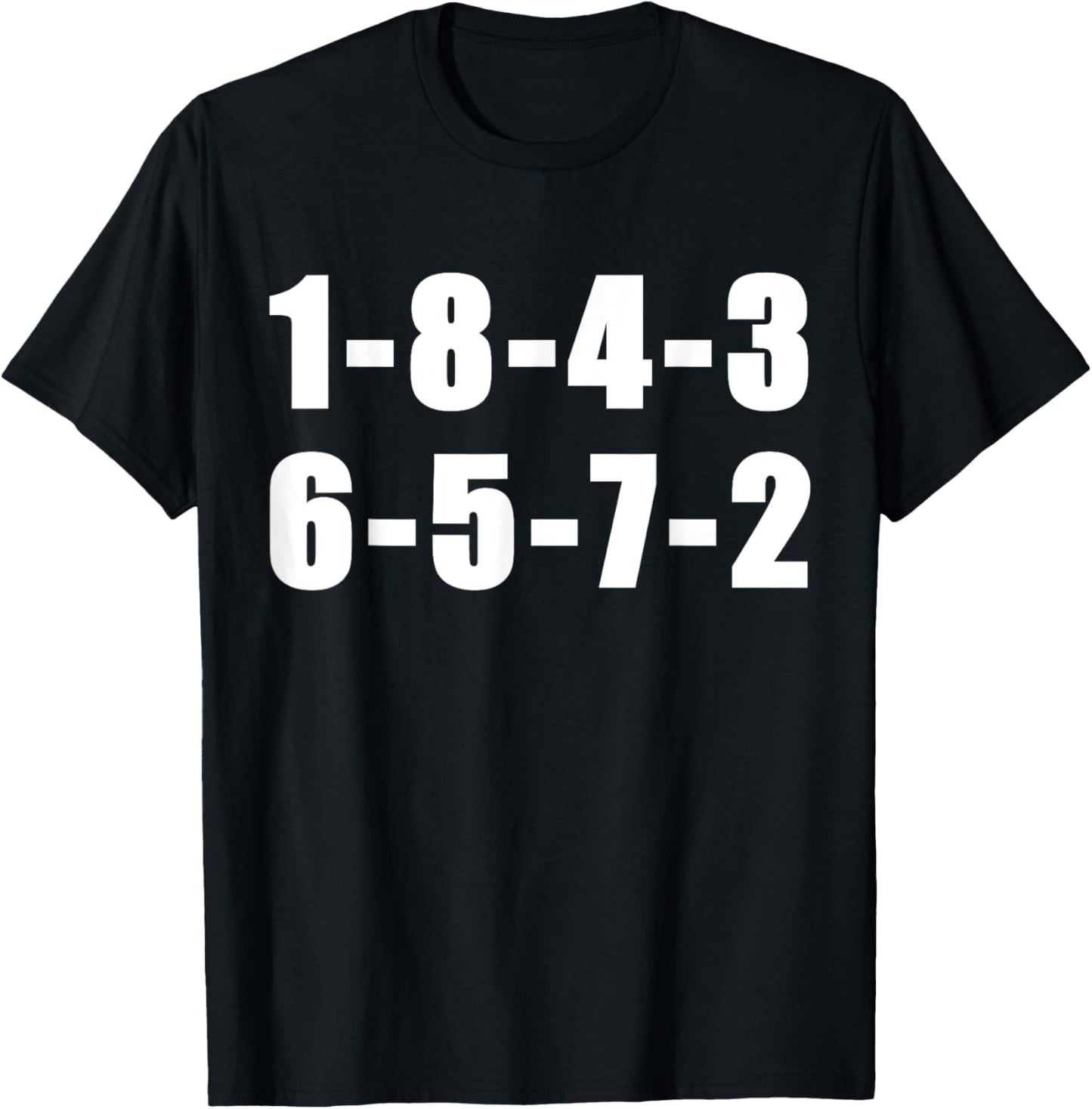 18436572 Firing Order Small Block Engine V8 Big Block T-Shirt