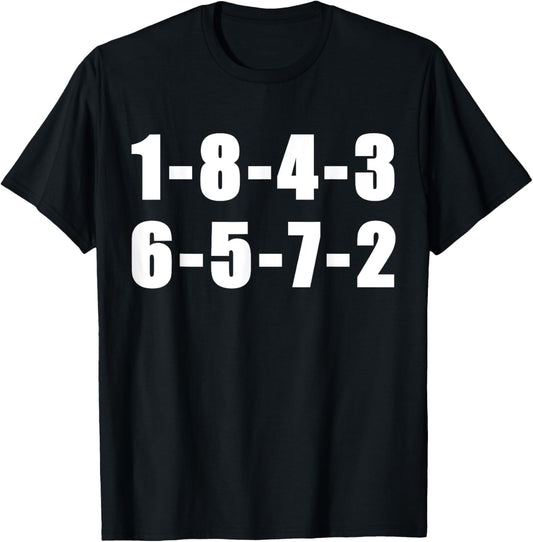 18436572 Firing Order Small Block Engine V8 Big Block T-Shirt