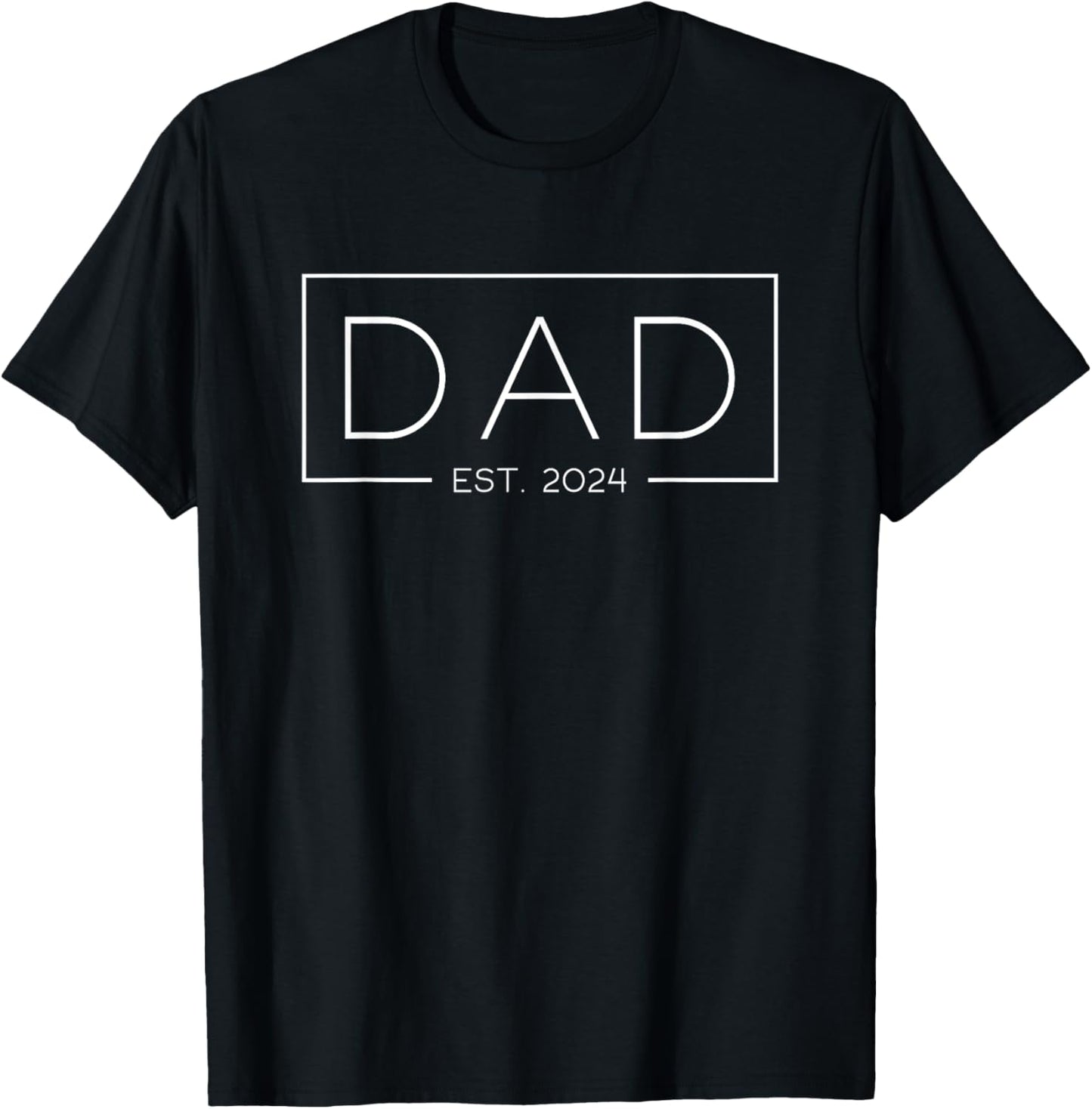 Dad Est. 2024 Expect Baby 2024 Father 2024 Dad 2024 T-Shirt