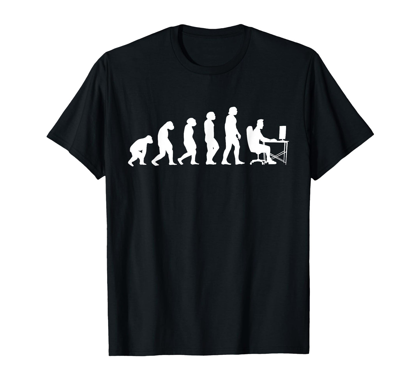 Programmer Evolution Funny Web Developer Nerd Gamer T-Shirt
