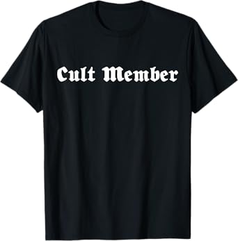 Cult Member Gothic Horror Funny Couple Family Group Matching T-Shirt