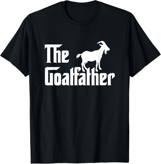 The Goatfather Funny Goat Father Lover T-Shirt Gift T-Shirt