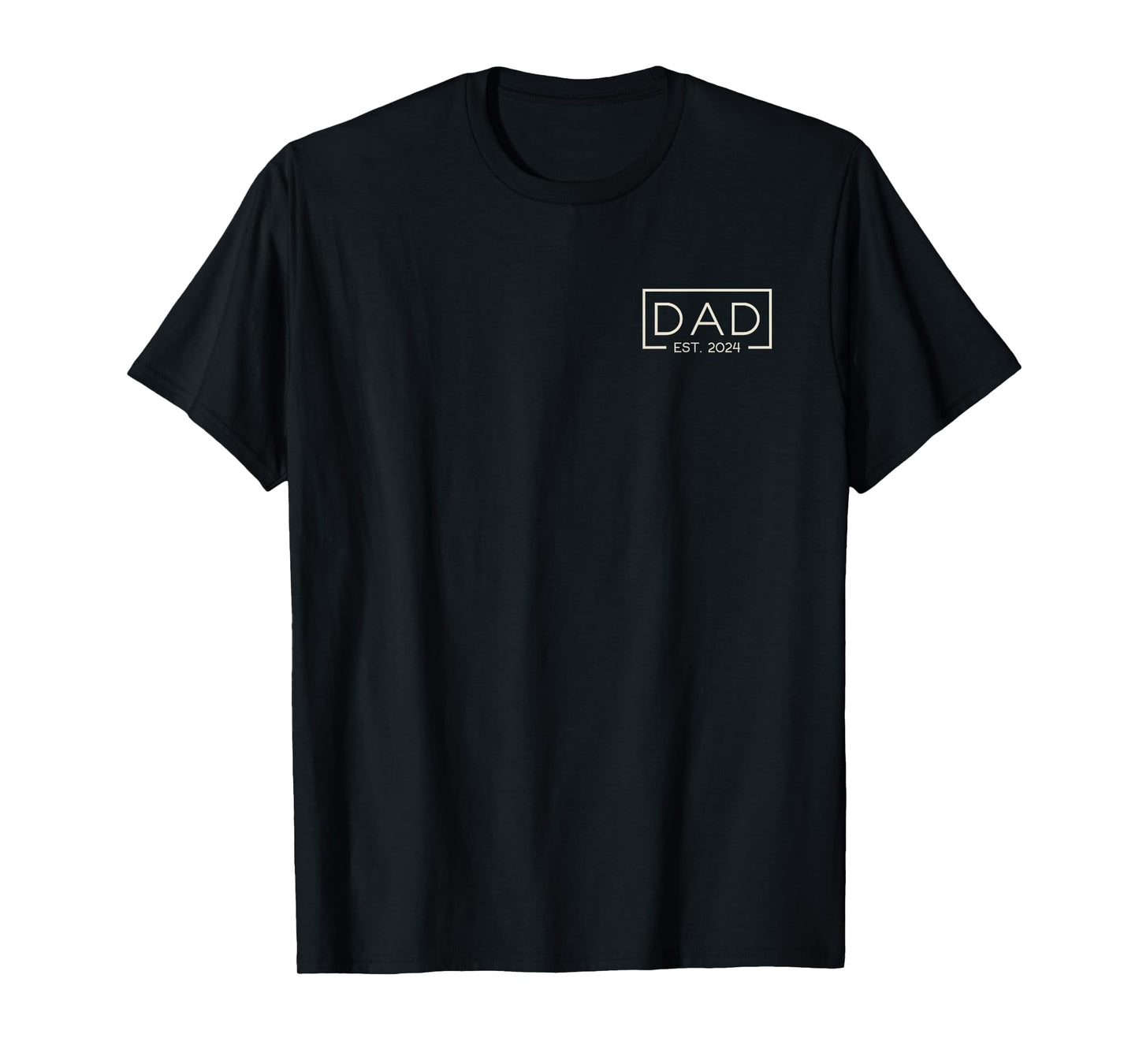 Dad Est. 2024 Logo T-Shirt - Dad Since 2024