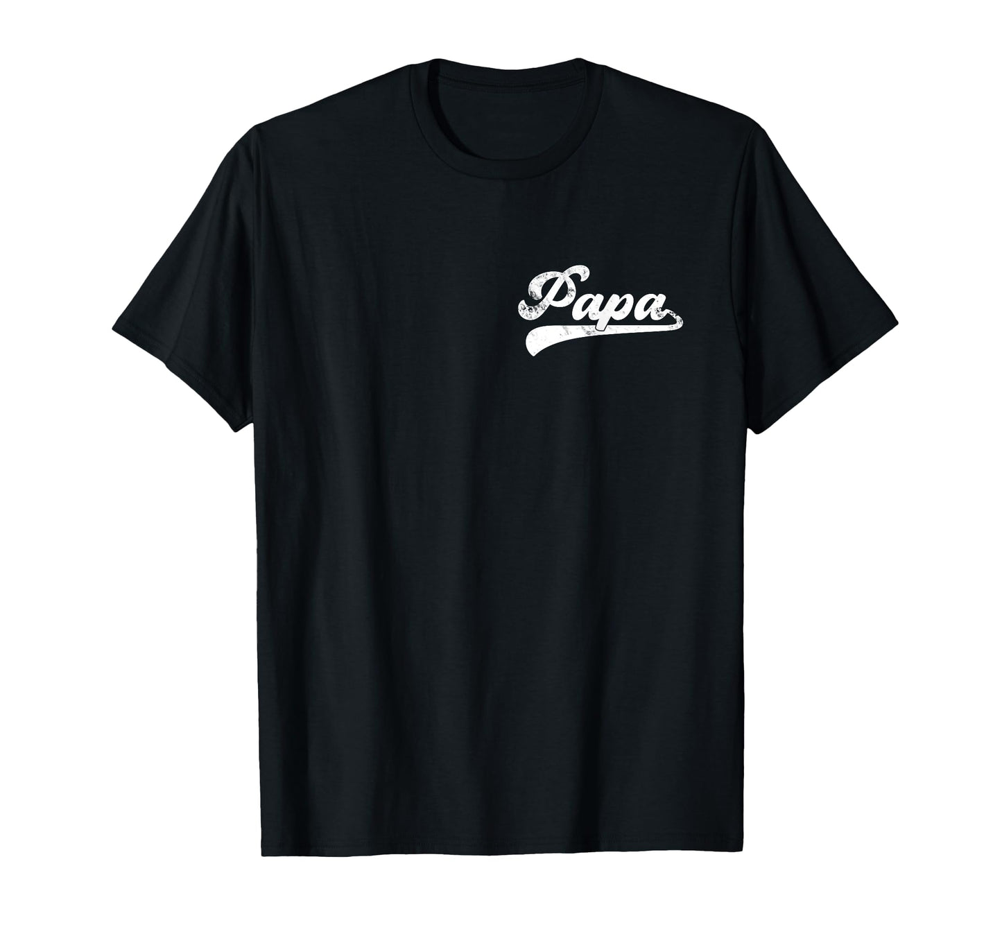 Mens Papa Vintage Retro Father's Day for Papa Grandpa T-Shirt