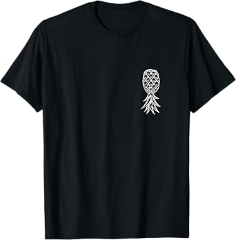 Pineapple Upside Down Pineapple | Subtle Swinger Lifestyle T-Shirt
