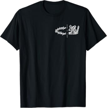 He Is The King of Glory - Front and Back, Men Bible Verse T-Shirt