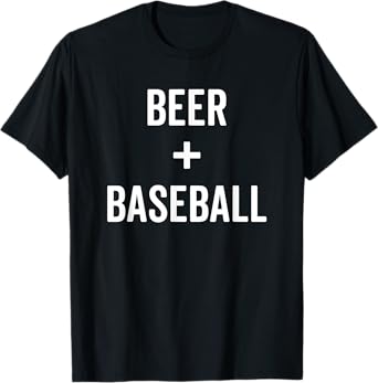 Cool Drinking Saying Drinker Graphic Beer Funny Baseball T-Shirt