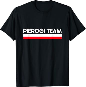Pierogi Team Poland Flag Polish Culture Gift T-Shirt