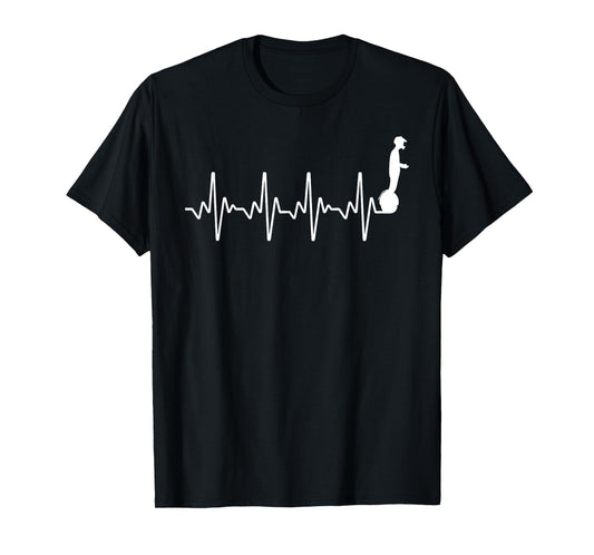 Funny Electric Unicycle Design For Men Women Monowheel Lover T-Shirt