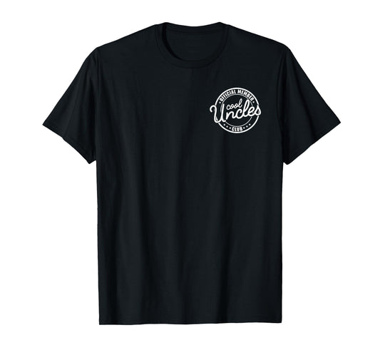 Official Member Cool Uncles Club Funny Uncle Father's Day T-Shirt