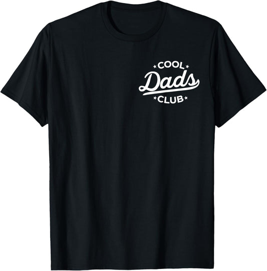 Mens Retro Cool Dads Club Funny Dad Pocket Fathers Day T-Shirt