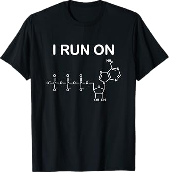 I Run On ATP for Biology & Science Teacher T-Shirt