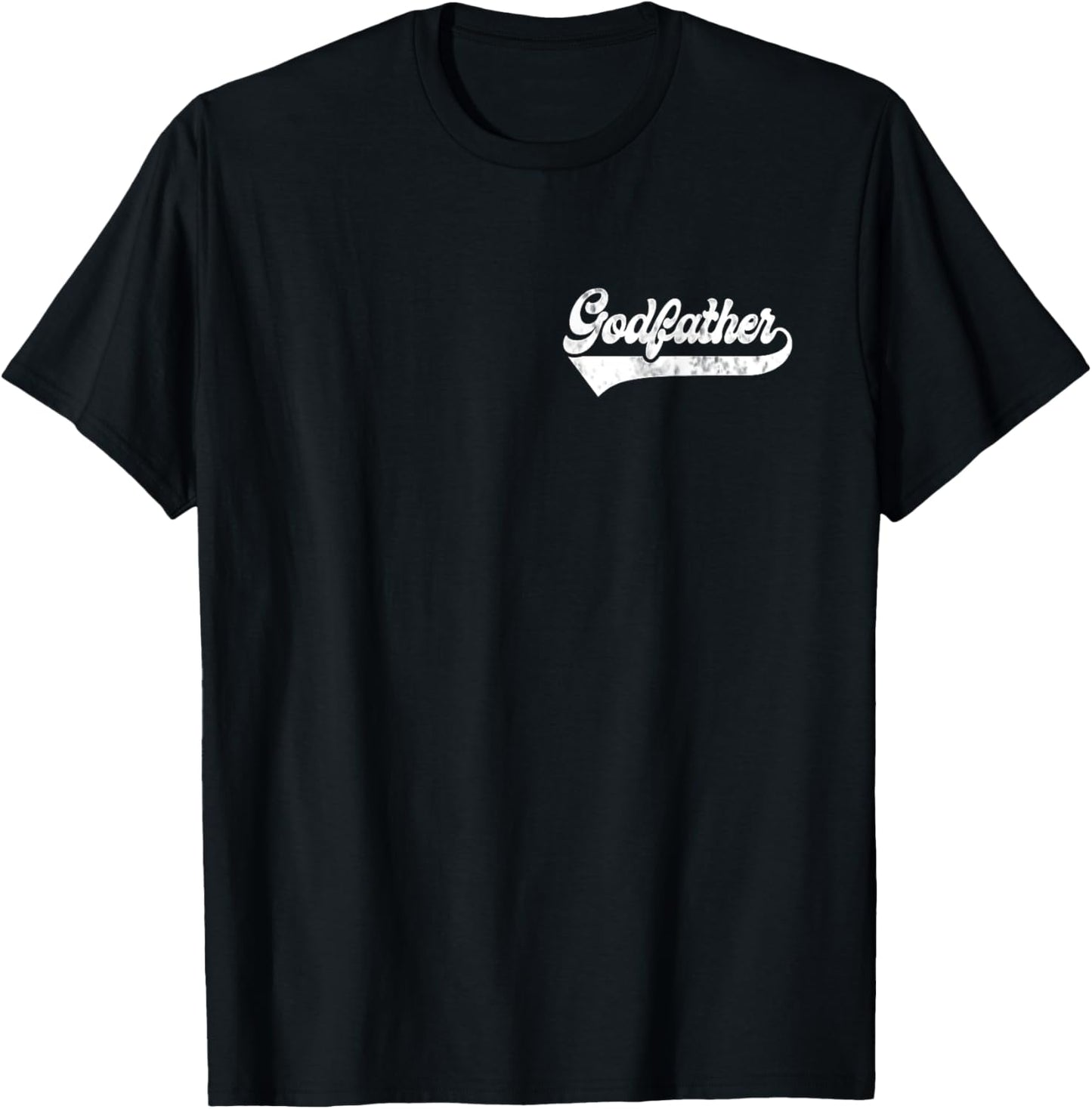 Mens Godfather Vintage Retro Father's Day for Papa Grandpa T-Shirt