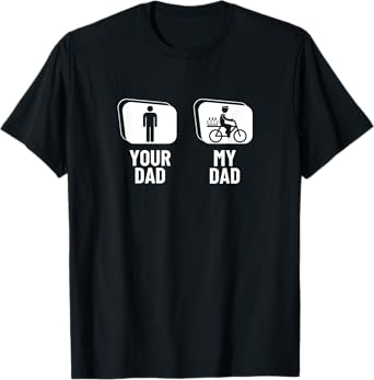 Your Dad My Dad Daughter Son Funny Milkman T-Shirt