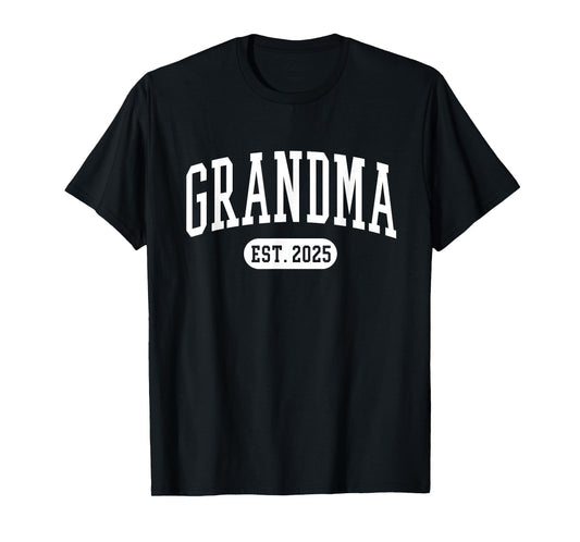 Grandma Est. 2025 Cute Vintage T-Shirt